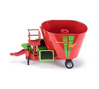 siku 2450, Strautmann Fodder Mixer, 1:32, Metal,Plastic, Red, Mobile feed mixer