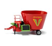 siku 2450, Strautmann Fodder Mixer, 1:32, Metal,Plastic, Red, Mobile feed mixer