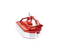 siku 2461, Kuhn Front Mower, 1:32, Metal,Plastic, Red,White, Suitable for all 1:32 siku tractors with front hitch