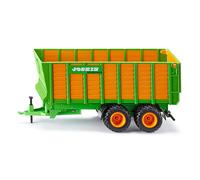 siku 2873, Silage Trailer, 1:32, Metal/Plastic, Orange/Green, Movabl (US IMPORT)