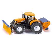SIKU 2940 MINIATURE TRACTOR WITH BLADE AND SALT SPREADER 1/50