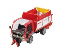 siku 3061, Lindner Unitrac with Loader Wagon, 1:32, Metal,Plastic, Red, Multifunctional