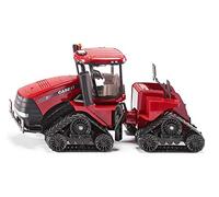 siku 3275, Case IH Quadtrac 600 crawler tractor, 1:32, Metal/Plastic, Red, Functional articulated joint and siku rear hitch
