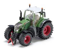 siku 3285, Fendt 724 Vario Tractor, 1:32, Metal,Plastic, Green, Ackermann steering and hitches