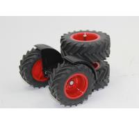 Siku 3287 Front and Rear Axle for Conversion 1:32 Fendt 1050 Spare Part New