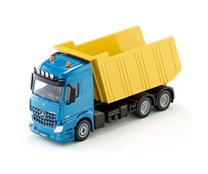 siku 3549, Lorry with Tipping Trough, 1:50, Metal,Plastic, Blue,Yellow