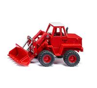 siku 3563, Kramer 411 Wheel Loader, Children's Toy, 1:50, Metal/Plastic, Red, Moveable bucket and loading arm, Chunky rubber tyres