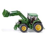 siku 3652, John Deere Tractor with Front Loader, 1:32, Metal/Plastic, Green, Mov