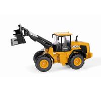 SIKU 3663, JCB 435S Tyre loader, 1:32, Orange, Metal/Plastic, Interchangeable Front Loader