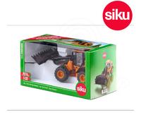 SIKU 3663, JCB 435S Tyre loader, 1:32, Orange, Metal/Plastic, Interchangeable Front Loader