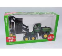 Siku 4059 John Deere Harvester 1:32 New in OVP + Tree trunks