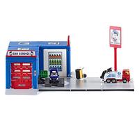 siku 5507, Car Service Workshop, Plastic,Metal, Multicolour, Incl. 2 siku vehicles, Multifunctional, Suitable for items up to 1:50 scale