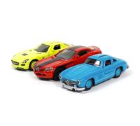 Siku 6214 Mercedes Gift Set Modern Colours x3 Diecast Models