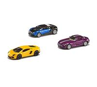 siku 6301, Sports Car Gift Set, Metal,Plastic, Multicolour, Play set, 3 sports cars