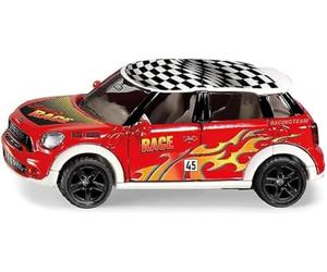 siku 6504, Craftwork set 'Style my siku', MINI Countryman Race, Metal,Plastic, Red, incl. Sticker Sheet for Individual Design
