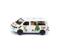 siku 6505, Craftwork set 'Style my siku' , VW T5 Snowman, Metal,Plastic, White, Incl. Sticker Sheet for Individual Design