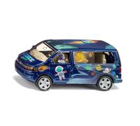 siku 6509, Style my siku craft kit, VW T5 "Astronaut", Toy car, Metal/plastic, Blue, Incl. sticker sheet for individual design, Opening tailgate