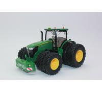 siku 6735, John Deere 7290R tractor, Green, Metal,Plastic, 1:32, Remote controlled with app via Bluetooth, Removable dual tyres, Remote control not included