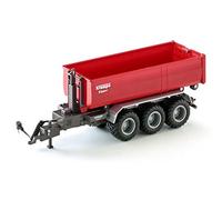siku 6786, 3-Axle Hook-Lift Trailer with Dumper, 1:32, Remote controlled, For SIKU Control vehicles with trailer hitch, Metal,Plastic, Red