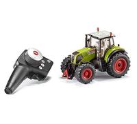 siku 6882, Claas Axion 850 tractor, Radio controlled, 1:32, Includes remote control, Metal,Plastic, Green, Battery operated, Compatible with attachments
