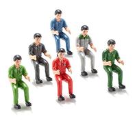 siku 7071, Tractor Drivers Accessory Set, 1:32, Plastic, Various colours, 6 pieces, Compatible with tractors