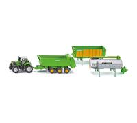 Siku Deutz Tractor with Joskin Trailer Set - Scale 1/87