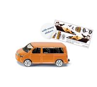 Siku Diecast Vehicle 1070 VW Multivan with Dinosaur Stickers