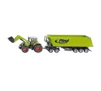 Siku Farmer - Tractor With Loader And Dump Trailer S1949 Top