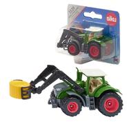 siku 1539, Fendt 1050 Vario Tractor, Metal,Plastic, Green, Bale clamp and removable cab