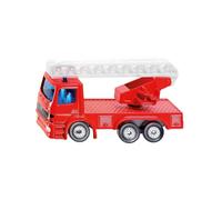 siku 1015, Fire Engine with Turntable Ladder, Metal,Plastic, Red, Extendable ladder