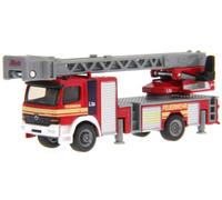 siku 1841, Fire Engine with Rotating Ladder, 1:87, Metal/Plastic, Red, Movable l