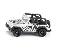Siku Jeep Wrangler Safari, Black/White
