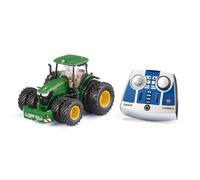 siku 6736, John Deere 7290R tractor, Includes remote control, Green, Metal,Plastic, 1:32, Remote controlled with app via Bluetooth, Removable dual tyres