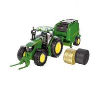 Siku John Deere Tractor & Baler Set - Scale 1/32