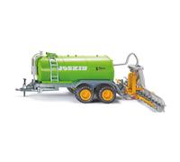 siku 2270, Vacuum Tanker, 1:32, Metal,Plastic, Green, Removable hose distributor, Movable parts