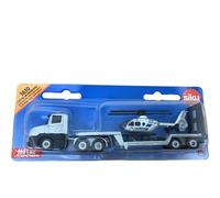 SIKU Low Loader With Helicopter Model 1610 Diecast Metal Toy TH
