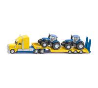 Siku Low Loader with New Holland Tractors - Scale 1/87