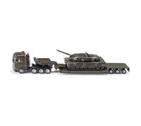 Siku Low Loader With Tank - 1:87 Scale Military Set