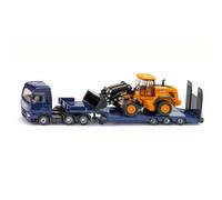 Siku MAN Truck with Low Loader and JCB Wheel Loader - Scale 1/87