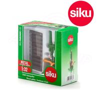 Siku 2468 Wood Splitter 1:32 scale log splitter metal toy forestry trees logs