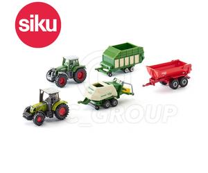 SIKU NO.6286 1:87 Scale SIKU GIFT SET - 5 AGRICULTURAL VEHICLES Dicast Model Toy