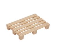 siku 7015, Pallet Accessory Set, Plastic, Beige, 50 pieces, For tractors and toy worlds at a 1:50 or 1:32 scale