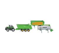 Siku Super - Tractor With Trailer And Tanker S1848 Top Quality