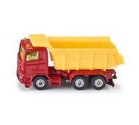 siku 1075, Truck with Dumper Body, Metal,Plastic, Red,Yellow, Tiltable trough