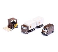Siku Ups Logistics Set Car Yellow Kids