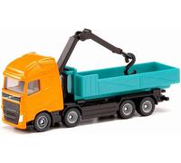 Siku Volvo Roll Off Tipper With Crane - Scale 1/87