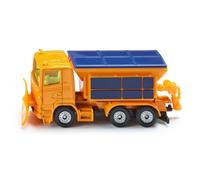 Siku Winter Service Lorry 1309 - Metal & Plastic, Orange, Removable Spreader Cover