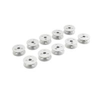 SIKUAI 10pcs Aluminum New Bobbins Replacement 150971A Silver for Seiko for Eagle for Prince Sewing Machine,Industrial Part