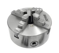 SIKUAI 160mm 6" #K12-160 Lathe Chuck Self Centering 4 Jaw for Grinding/Millin/Drilling Machines Steel Silve