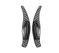 SIKUAI 2pcs Shift Paddle Steering Wheel Extension Shifter Trim Cover ABS Carbon Fiber Black For Honda CRV 2012-17 Civic 9th 2012-15 Auto